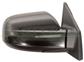 DOOR MIRROR RIGHT-ELECTRIC-BLACK-HEATED-CONVEX-CHROME