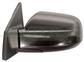 DOOR MIRROR LEFT-ELECTRIC-BLACK-HEATED-CONVEX-CHROME