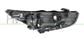 HEADLAMP LEFT HIR2-PY21W ELECTRIC-WITHOUT MOTOR-BLACK