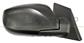 DOOR MIRROR RIGHT-ELECTRIC-BLACK-HEATED-CONVEX-CHROME-8H5P