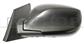 DOOR MIRROR LEFT-ELECTRIC-BLACK-HEATED-CONVEX-CHROME-8H5P