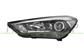 OPTICA IZQUIERDA H7+H7+H7 ELECTRICA-CON MOTOR-CON LUZ DIURNA-LED-NEGRA