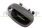 FRONT DOOR HANDLE RIGHT-OUTER-SMOOTH-BLACK-WITH KEY HOLE