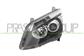 HEADLAMP LEFT H11+HB3 ELECTRIC-WITHOUT MOTOR-BLACK