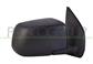 DOOR MIRROR RIGHT-MANUAL BLACK-CONVEX-CHROME