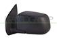DOOR MIRROR LEFT-MANUAL-BLACK-CONVEX-CHROME