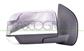 DOOR MIRROR RIGHT-ELECTRIC-BLACK-WITH LAMP-CONVEX-CHROME-WITH CHROME COVER