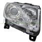 HEADLAMP RIGHT H9 ELECTRIC-WITH MOTOR