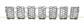 RADIATOR GRILLE INNER-CHROME