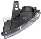 HEADLAMP LEFT H9 ELECTRIC-WITH MOTOR-BLACK
