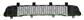 FRONT BUMPER GRILLE-CENTRE-BLACK
