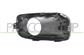 FRONT BUMPER GRILLE LEFT-WITH FOG LAMP HOLES-BLACK