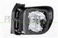 TAIL LAMP LEFT-WITHOUT BULB HOLDER-WITH BLACK/SILVER FRAME