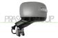 DOOR MIRROR LEFT-ELECTRIC-HEATED-PRIMED-WITH LAMP-ASPHERICAL-CHROME