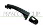 FRONT DOOR HANDLE RIGHT-OUTER-SMOOTH-BLACK-WITH KEY HOLE
