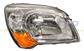 HEADLAMP RIGHT H4 ELECTRIC-WITHOUT MOTOR-AMBER LAMP