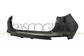 REAR BUMPER-UPPER-BLACK-SMOOTH-FINISH TO BE PRIMED-WITH CUTTING MARKS FOR PDC