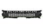 RADIATOR GRILLE-BLACK-WITH SILVER-GRAY MOLDING