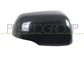 DOOR MIRROR COVER RIGHT-BLACK-WITH LAMP HOLE