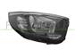 HEADLAMP RIGHT H4 ELECTRIC-WITH MOTOR