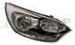 HEADLAMP RIGHT H1+H1 ELECTRIC-WITHOUT MOTOR-BLACK-7 PIN