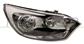 HEADLAMP RIGHT H1+H1 ELECTRIC-WITH MOTOR-BLACK-7 PIN