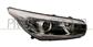 HEADLAMP RIGHT H7+H7 ELECTRIC-WITH MOTOR-BLACK MOD. COOL-ACTIVE