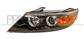 HEADLAMP LEFT H1+H7 ELECTRIC-WITHOUT MOTOR