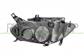 HEADLAMP RIGHT H4 ELECTRIC-WITH MOTOR