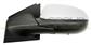 DOOR MIRROR LEFT-ELECTRIC-BLACK-CONVEX-CHROME