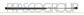 MOLLA A GAS DESTRA/SINISTRA PORTELLONE POSTERIORE - 280 N - L 562 mm - C 224 mm - Ø 18 mm - Ø 8 mm