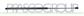 VERRIN DE HAYON A GAZ DROIT/GAUCHE - 300 N - L 645 mm - C 246 mm - Ø 18 mm - Ø 8 mm