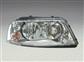 HEADLAMP LEFT H1+H7 ELECTRIC-WITH MOTOR-CHROME