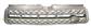 RADIATOR GRILLE-SILVER-PAINTED MOD. AUTOBIOGRAPHY