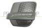 BUMPER GRILLE LEFT-BLACK-WITHOUT FOG LAMP HOLE