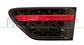 FRONT FENDER GRILLE LEFT-BLACK/RED MOD. AUTOBIOGRAPHY DESIGN EXCLUSIVE