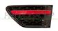 GRILLE NOIRE/ROUGE DE AILE AVANT GAUCHE - MOD. AUTOBIOGRAPHY DESIGN EXCLUSIVE