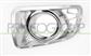 BUMPER GRILLE LEFT-SILVER-WITH FOG LAMP HOLES MOD. AUTOBIOGRAPHY