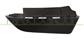 FRONT BUMPER SPOILER RIGHT-BLACK-TEXTURED FINISH