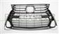 GRILLE CALANDRE NOIRE AVEC MOULURE CHROMEE'