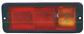 REAR BUMPER LAMP RIGHT-RED/AMBER-WITHOUT BULB HOLDER