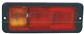 REAR BUMPER LAMP LEFT-RED/AMBER-WITHOUT BULB HOLDER