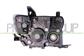 HEADLAMP LEFT D4S+H9 ELECTRIC-WITH MOTOR