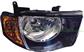 HEADLAMP RIGHT H4 MANUAL-AMBER LAMP-TWIN CABIN