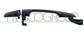 FRONT DOOR HANDLE LEFT-OUTER-BLACK/SMOOTH-WITH KEY HOLE