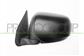 DOOR MIRROR LEFT-MANUAL-BLACK-CONVEX