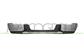 REAR BUMPER-BLACK-WITH BUMPER END CUPS GRAY-GLOSSY PAINTED-WITH SPOILER SILVER PAINTED-WITH PDC CUTTING MARKS
