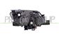 HEADLAMP LEFT H11+HB3 ELECTRIC-WITH MOTOR-WITH CABLES