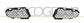 BUMPER GRILLE LEFT MOD. > 07/97