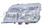 HEADLAMP RIGHT H1+H1+H3 PNEUMATIC MOD. 06/93 > 08/96